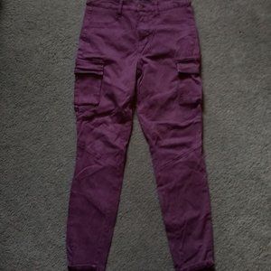 Dark Red Jeggings